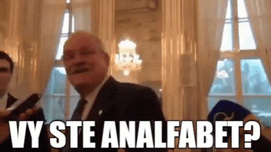 Slovakia President Ivan Gašparovič GIF