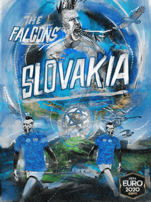 Slovakia The Falcons Euro Cup 2022 GIF