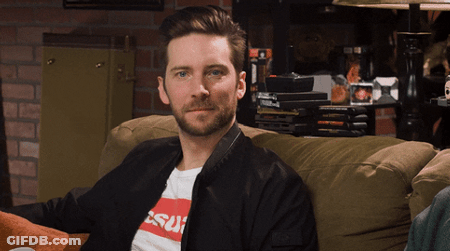 Slow Blink Actor Troy Baker GIF
