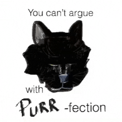 Slow Blink Black Wolf Emerald Eyes GIF