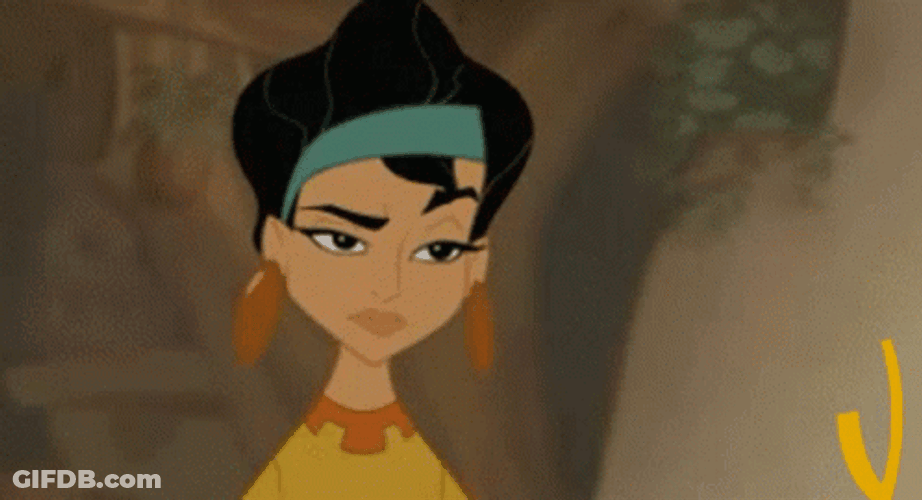 Slow Blink Chicha The Emperors New Groove GIF