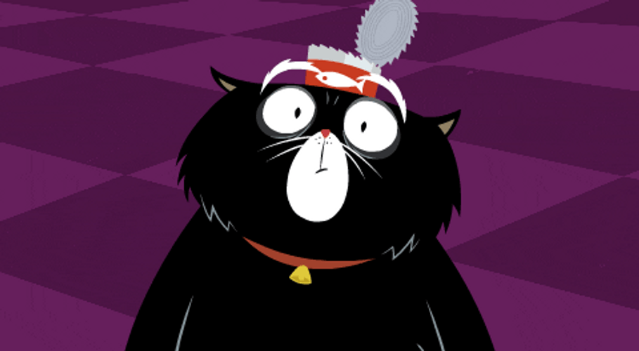 Slow Blink King Tubby Kitty Is Not Cat GIF