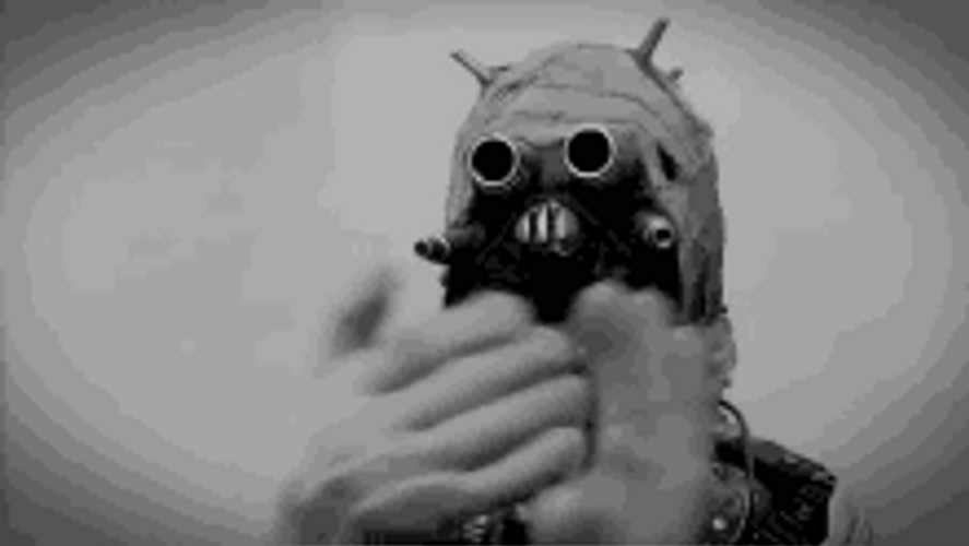 Slow Clap Star Wars Masked Man GIF