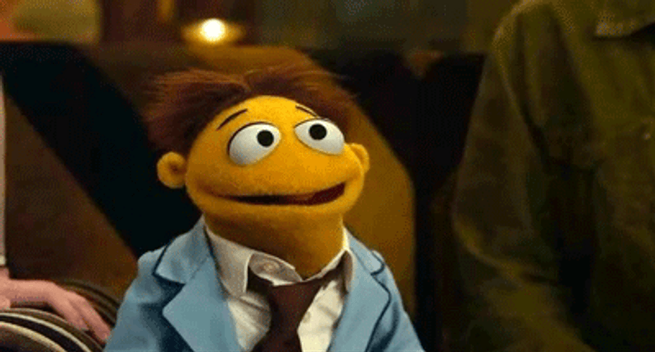 Slow Jaw Drop Puppet GIF