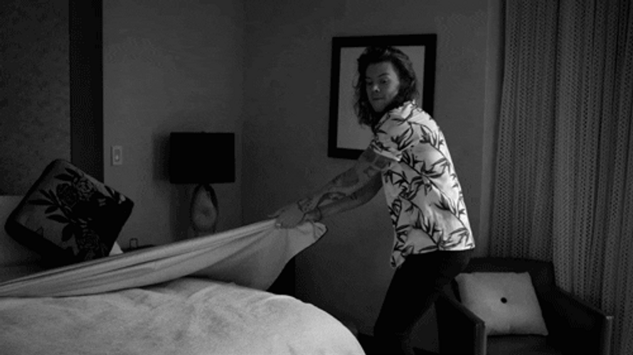 Slow Motion Angry Harry Styles GIF