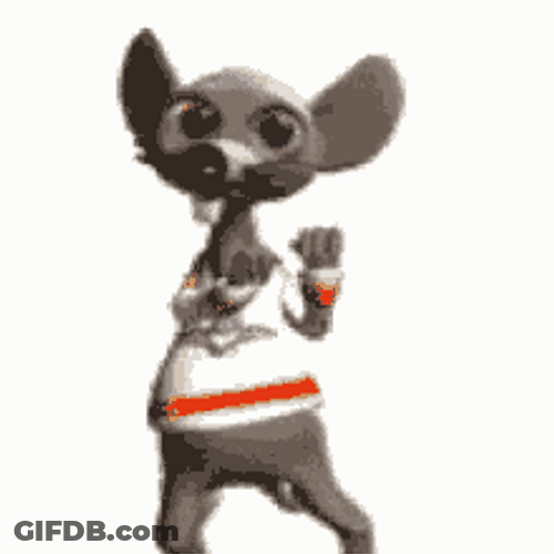Slow Motion Dancing Rat GIF