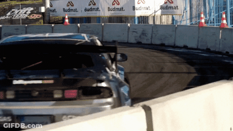 Slow Motion Drifting GIF