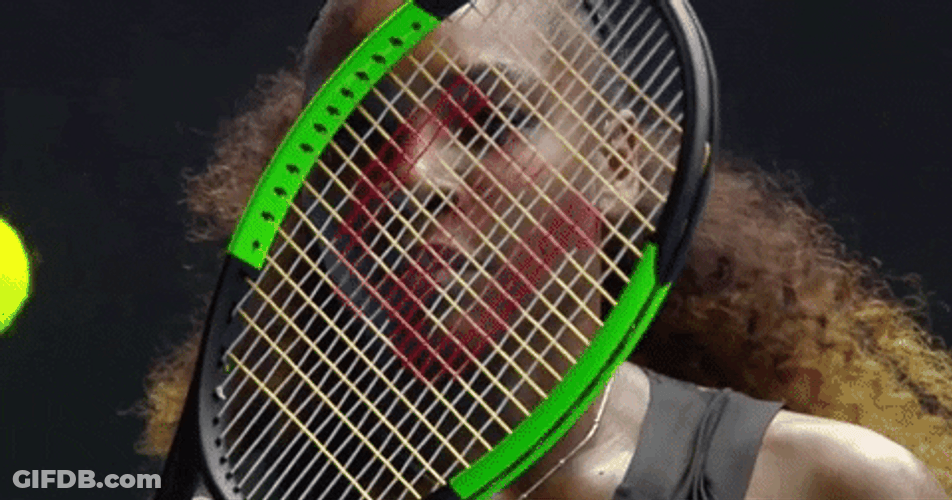 Slow Motion Serena Williams GIF
