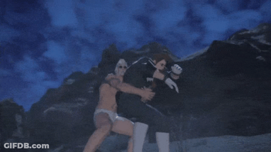 Slow Motion Suplex GIF