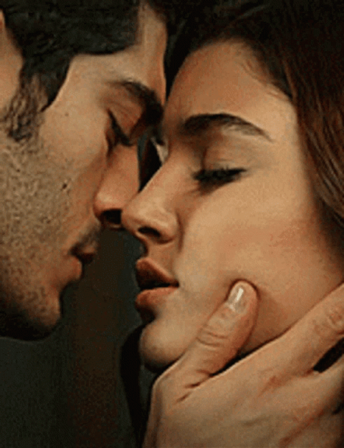 Slow Sensual Kissing GIF