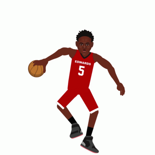 Slum Dunk Animated Anthony Edwards GIF