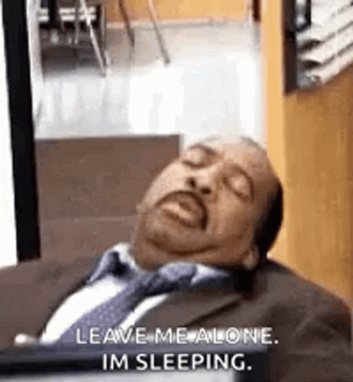 Slumped In Desk Sleeping Meme GIF