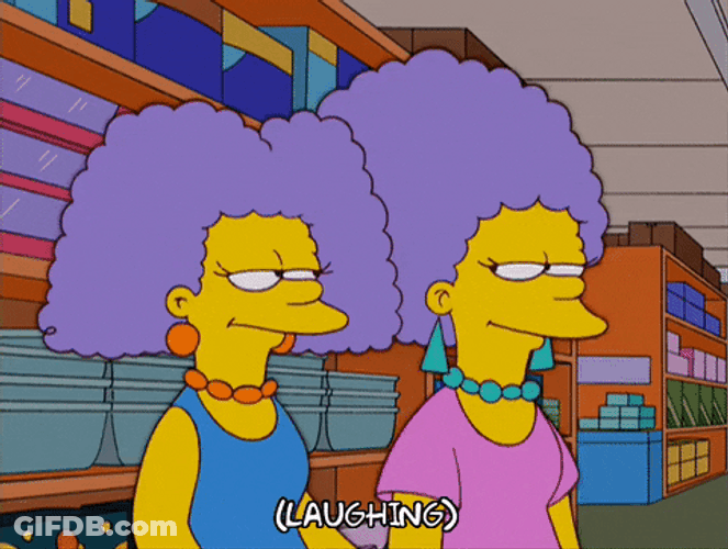 Sly Selma And Patty Bouvier The Simpsons GIF