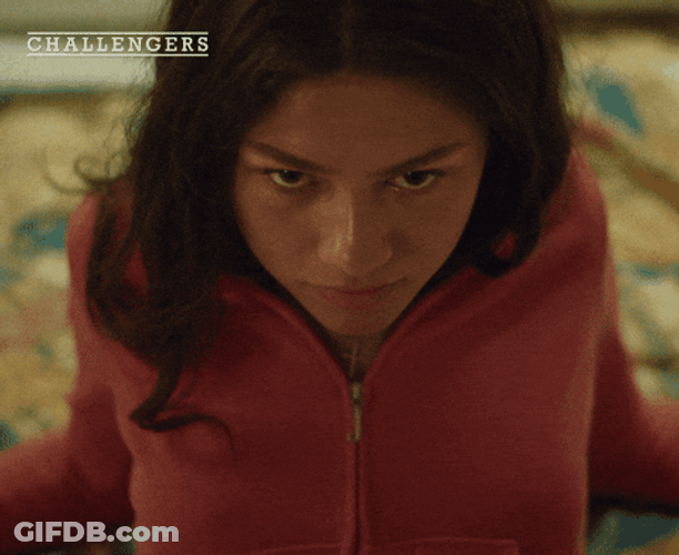 Sly Smile Challengers Zendaya GIF