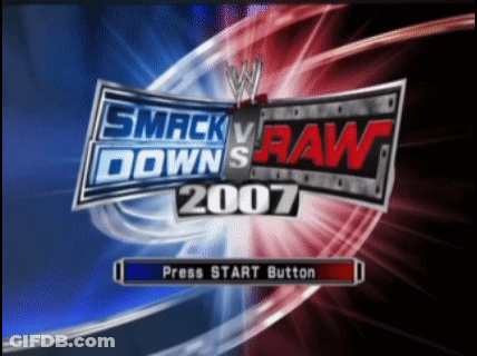 Smack Down 2007 Video Game Screenshot GIF