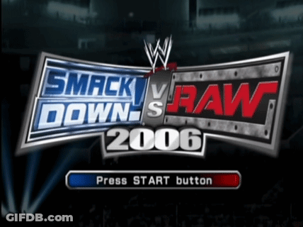 Smack Down Vs Raw 2006 Gameplay GIF