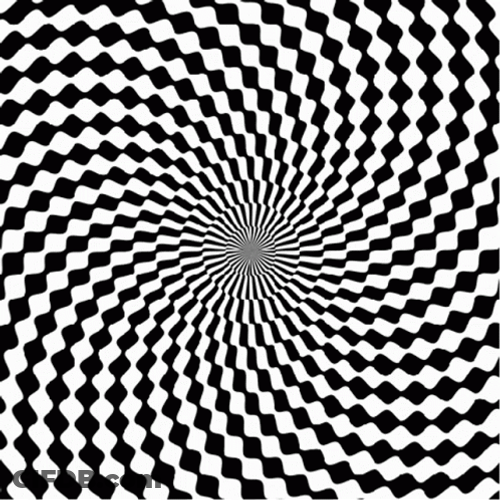 Small Hypnotizing Square Spiral Loop GIF