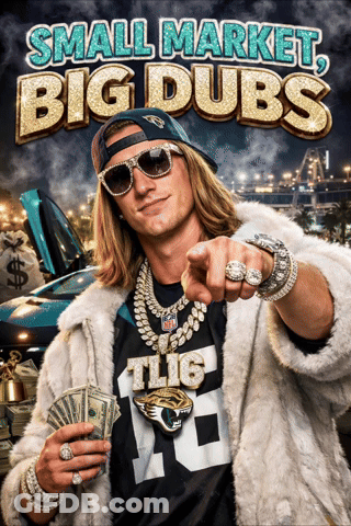 Small Market Big Dubs Man Holding Money Pointing GIF