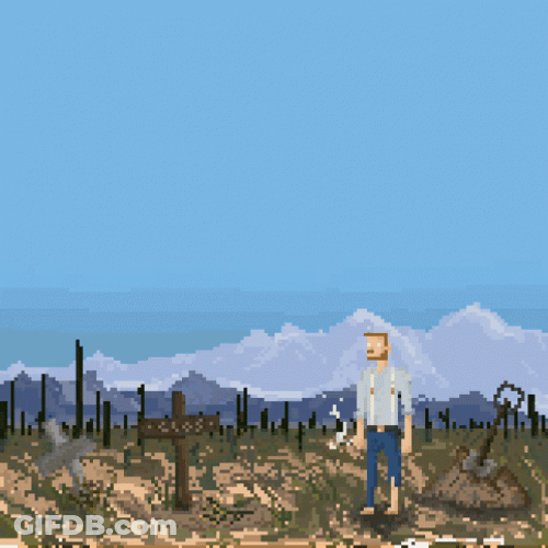 Small Smoke Signals Pixel Art GIF