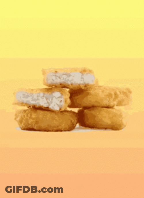 Small Tower Chicken Nugget GIF
