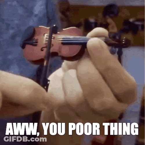 Smallest Violin Poor Thing Meme GIF