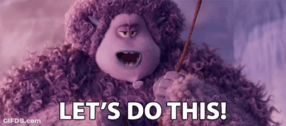 Smallfoot Gwangi Let's Do This GIF