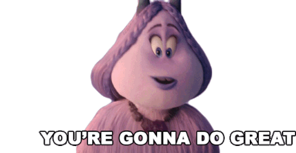 Smallfoot Meechee You're Gonna Do Great GIF