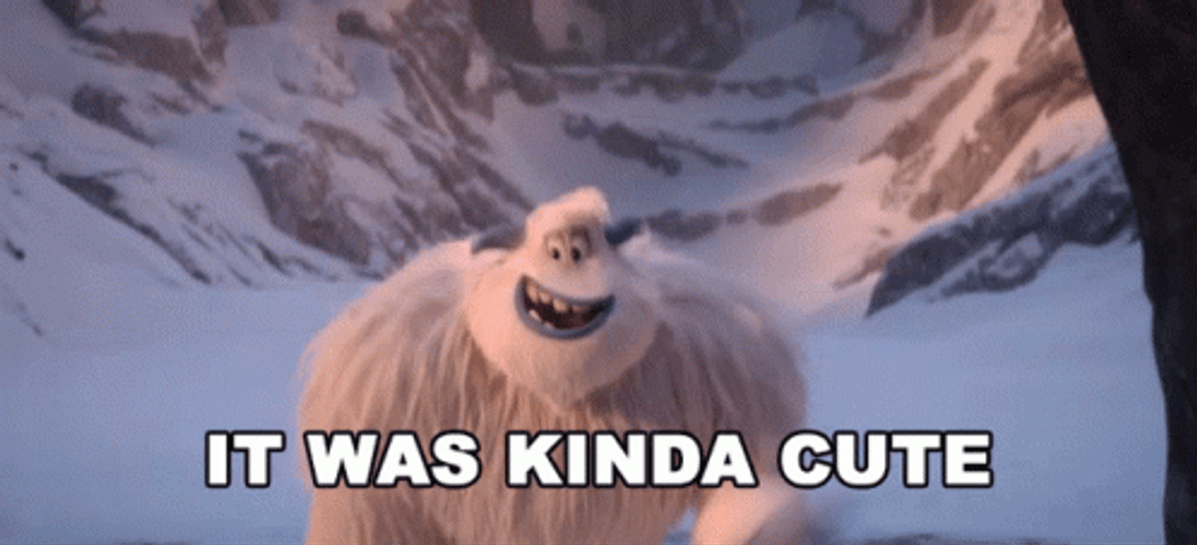 Smallfoot Migo It Was Kinda Cute GIF