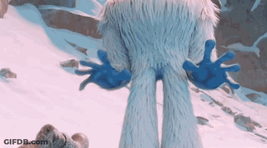 Smallfoot Migo Look At Your Small Foot GIF
