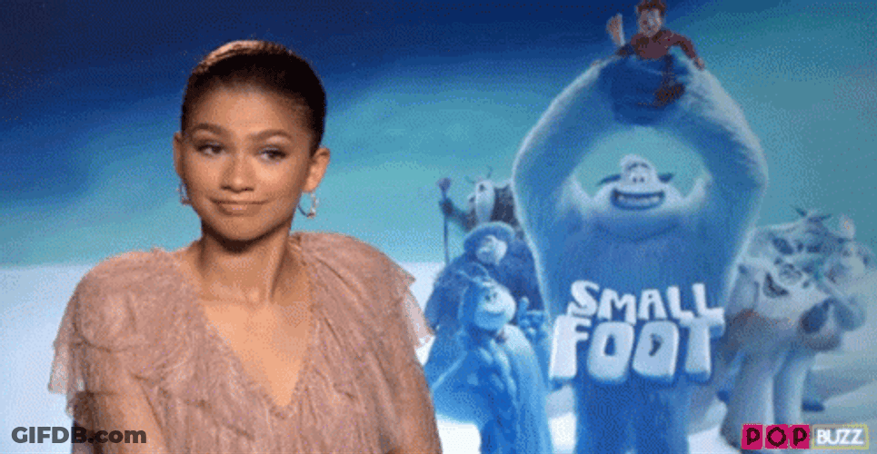Smallfoot Zendaya I Don't Know GIF