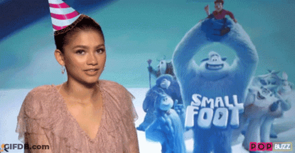 Smallfoot Zendaya It's So Weird GIF