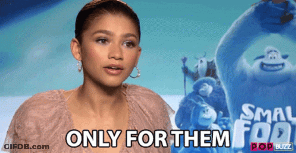 Smallfoot Zendaya Only For Them GIF