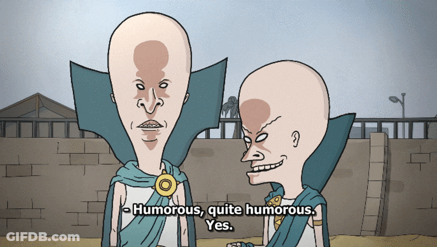 Smart Beavis And Butt Head GIF