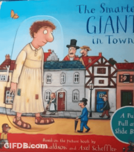 Smart Giant In Town Book GIF