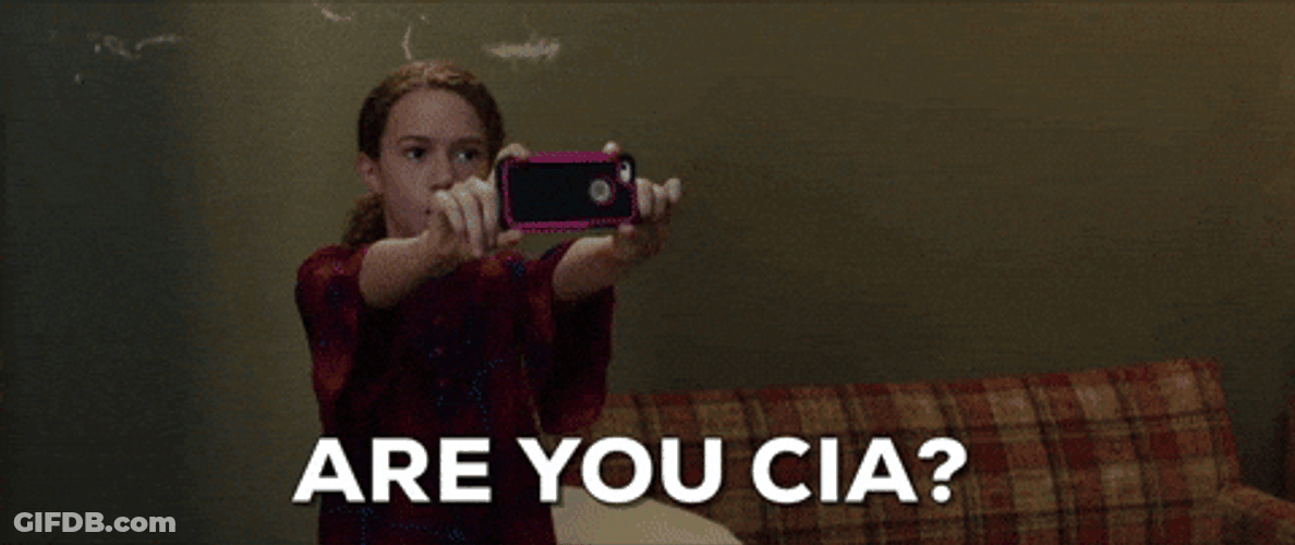 Smart Kid Taking Video Are You Cia GIF