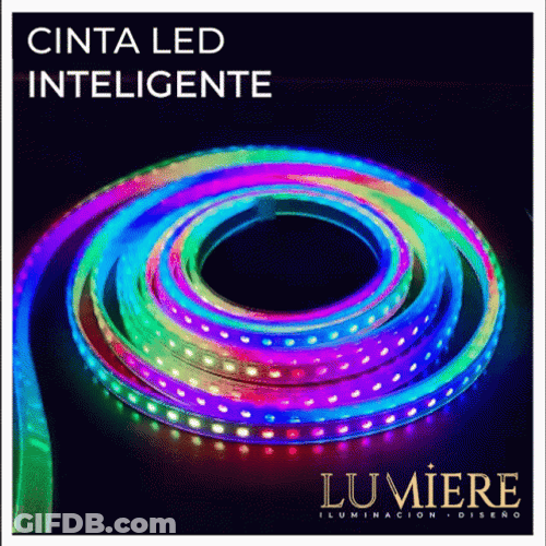Smart Led Light Belt GIF