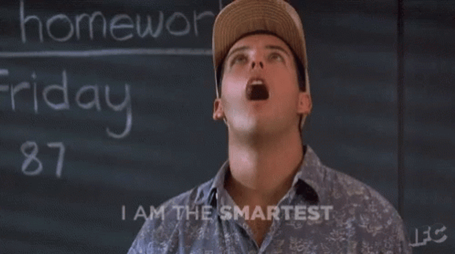 Smart Meme Adam Sandler Billy Madison GIF