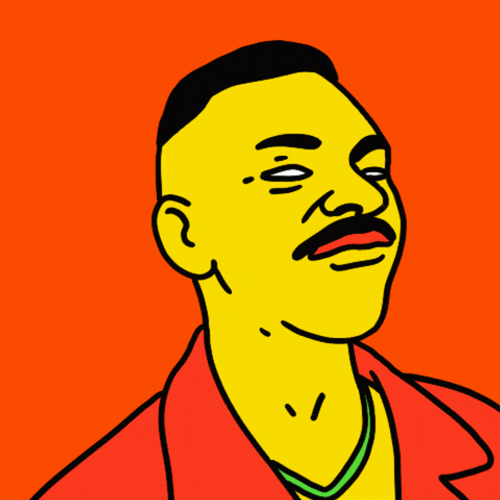 Smart Meme Cartoon Man GIF