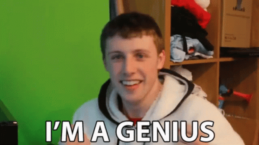 Smart Meme Teenage Boy In White Jacket GIF