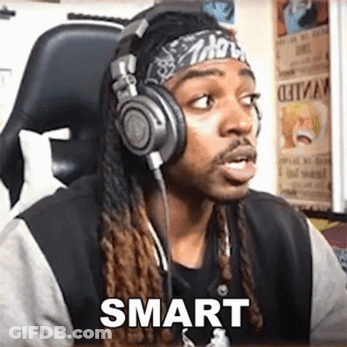 Smart The Black Mastadonte GIF