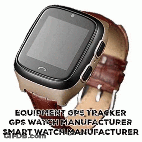 Smart Watch With Equipment GPS Tracker GPS Watch Manufacturer GIF