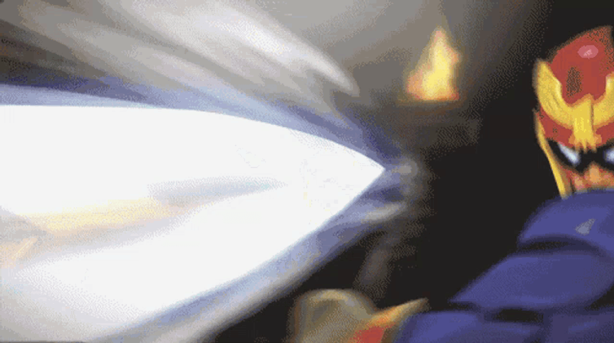 Smash Bros Captain Falcon GIF