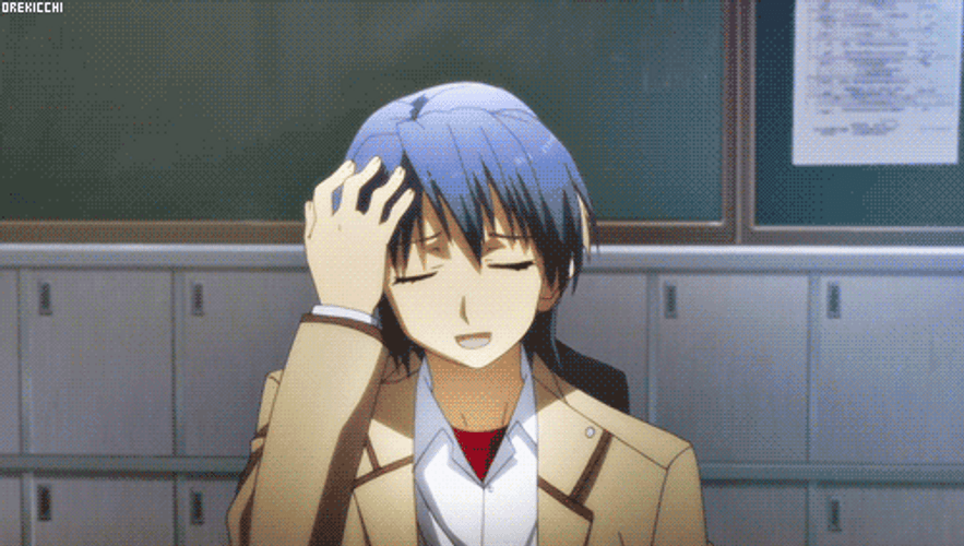 Smashed Hideki Of Angel Beats GIF