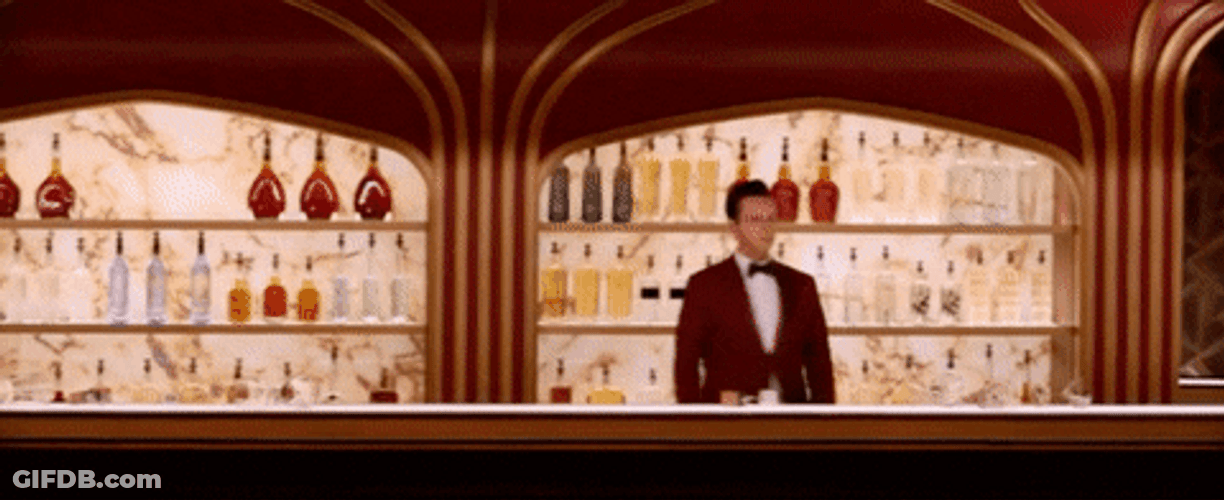 Smashing Head On Bar The Passenger GIF