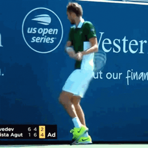 Smashing Pickleball Racket Meme GIF