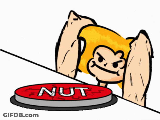Smashing The Nut Button GIF