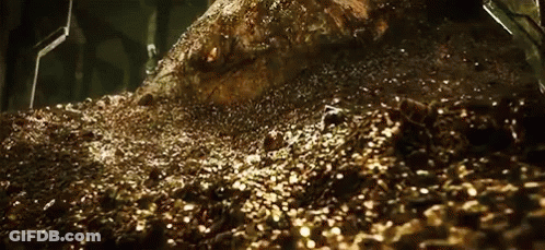 Smaug Treasure GIF