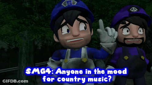 Smg4 : Anyone In The Mood For Country Music? GIF