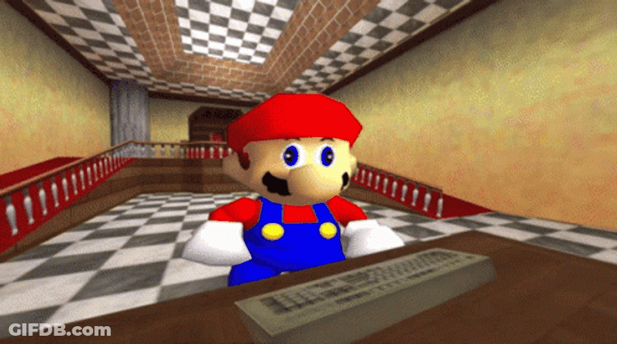 SMG4 Mario Doing Mind Number Calculations GIF