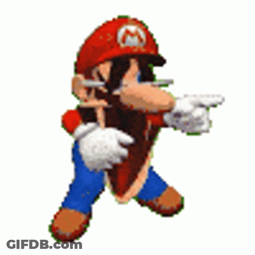 Smg4 Mario Teasing GIF